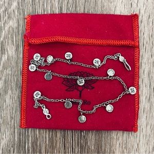 Me & Ro RARE Sterling Silver “Wisdom” Multi Discs on Silver Chain.